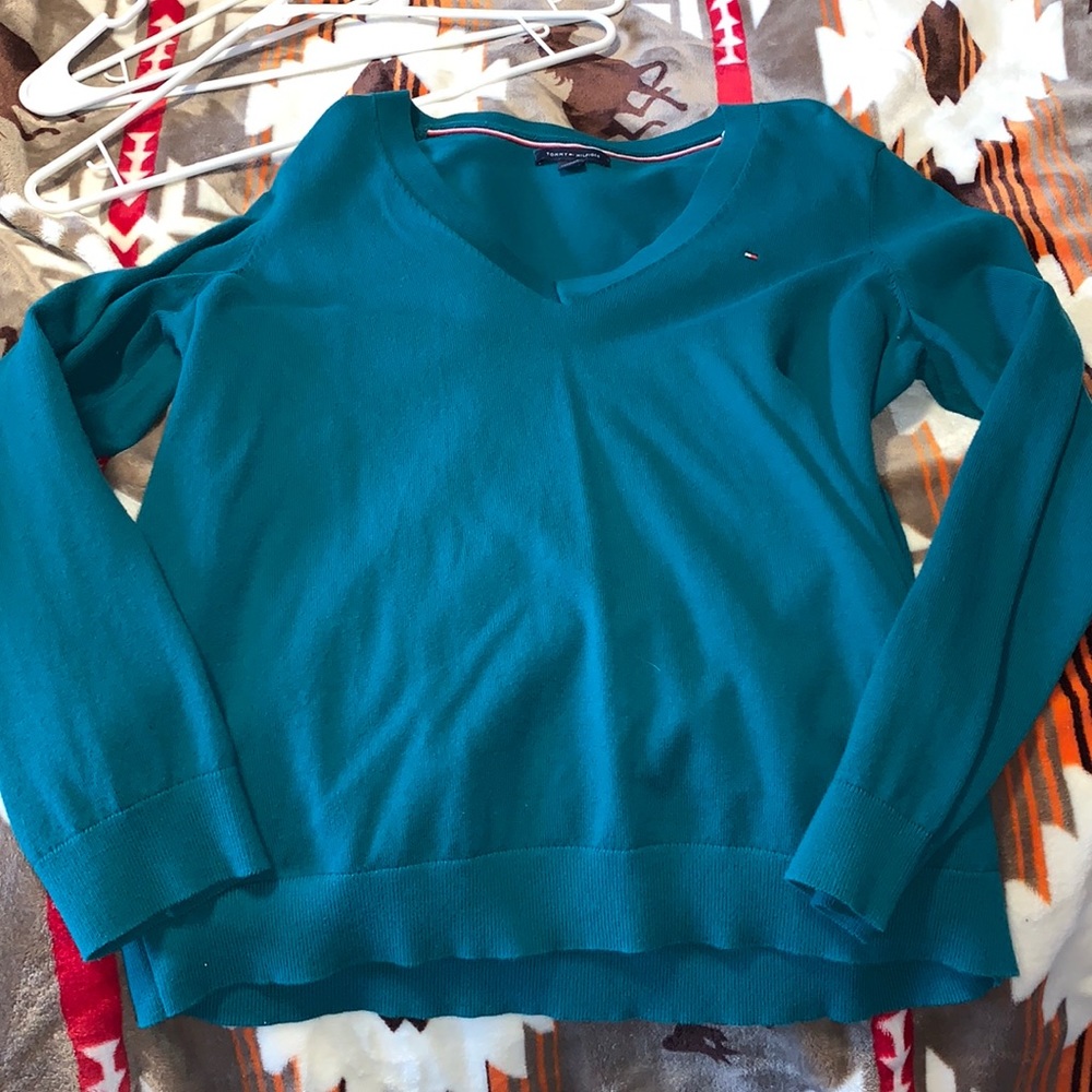 Green Tommy Sweater